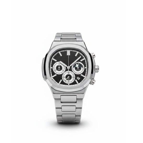 Patek Philippe Luxury Chronograph  Timeless Elegance in Stainless Steel