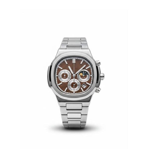 Patek Philippe Chronograph Brown Dial  Timeless Swiss Elegance