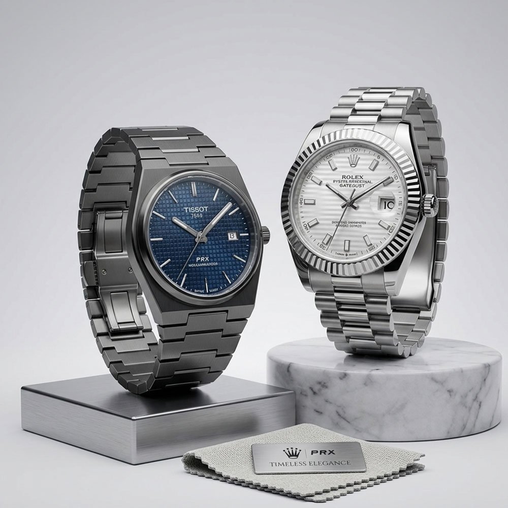 Rolex Tissot Twin Watch Collection - Image 1